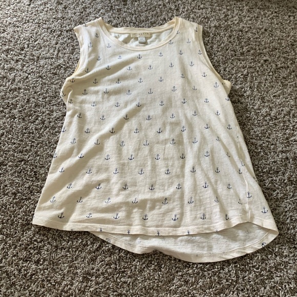 kenar sleeveless anchor top - Picture 2 of 4